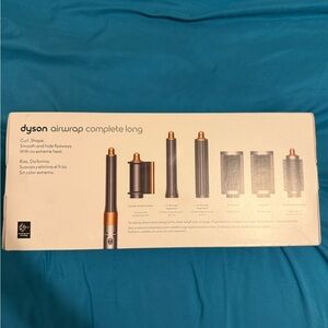 Dyson Air wrap Complete Nickel and Copper Hair Styling Set